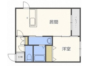 環状通東駅 徒歩7分 4階の物件間取画像